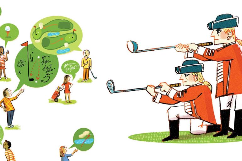 A brief history of golf's most fundamental words: par, birdie, more