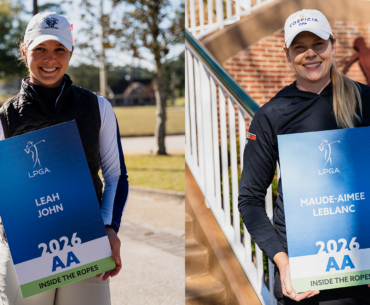 Leah John and Maude-Aimee LeBlanc