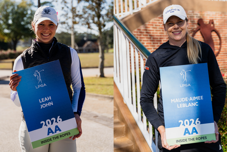 Leah John and Maude-Aimee LeBlanc