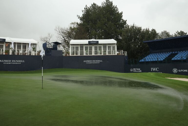 Alfred Dunhill Championship Reduced To 54 Holes After Heavy Rain Forces Play To Be Abandoned On Saturday