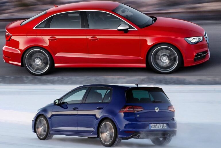 Comparing The 2015 Audi S3 And Volkswagen Golf R