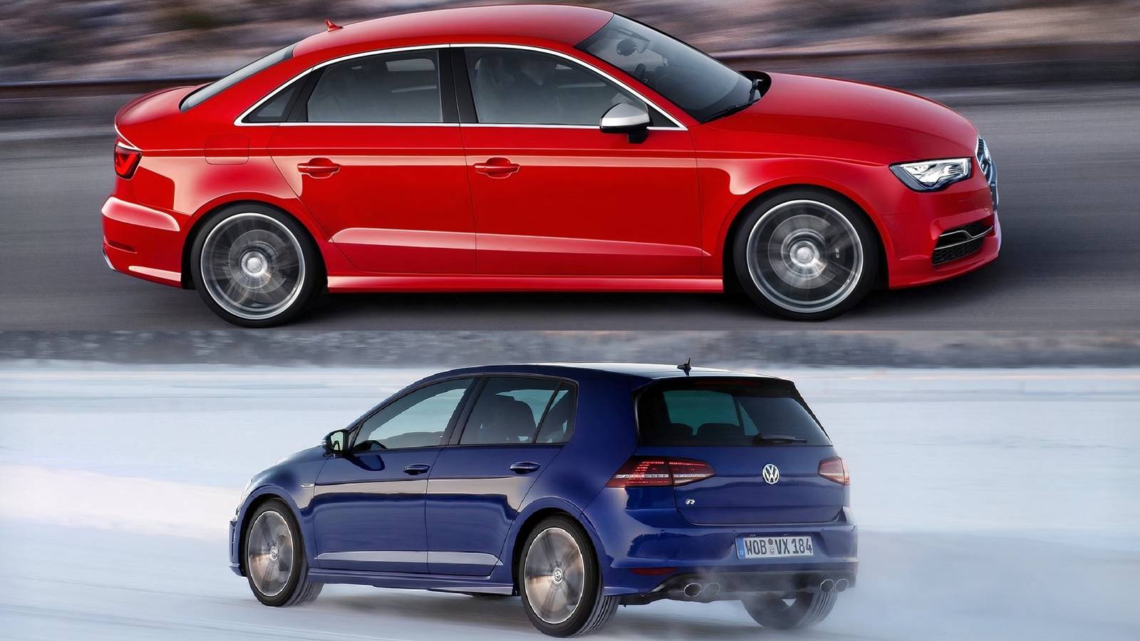 Comparing The 2015 Audi S3 And Volkswagen Golf R Comparing The 2015 Audi S3 And Volkswagen Golf R