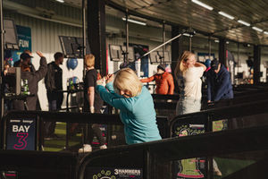 3 Hammers is only the second driving range in the country to use a brand new technology that makes golf more fun