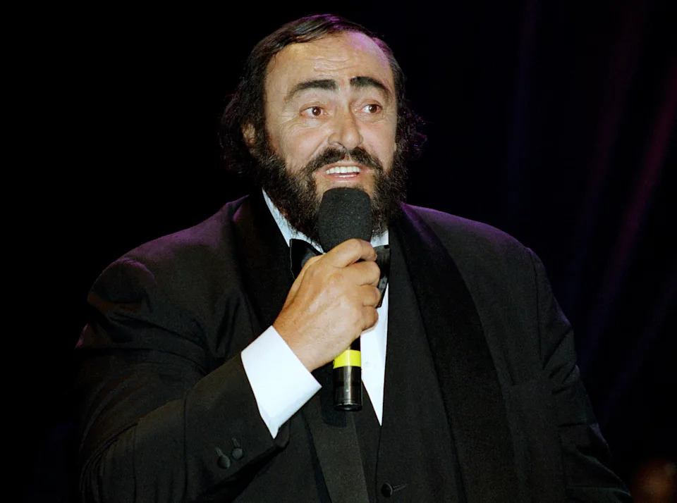 Luciano Pavarotti was a surprise inclusion on Trump's song list. / Lester Cohen / Getty Images