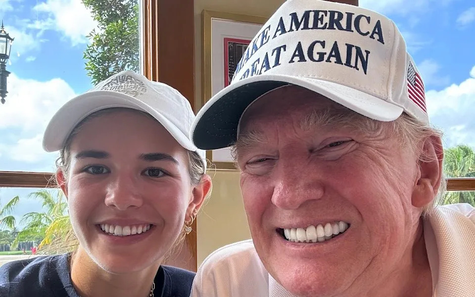 Kai Trump's grandfather Donald Trump