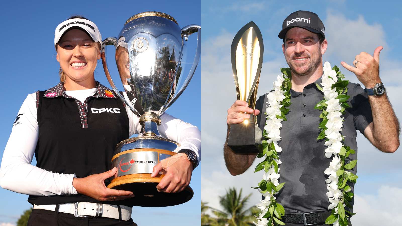 Another historic year for golf in Canada with Henderson and Taylor winning titles Brooke Henderson and Nick Taylor