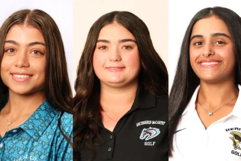 Broward girls golf first team, second team, honorable mention and coach of the year