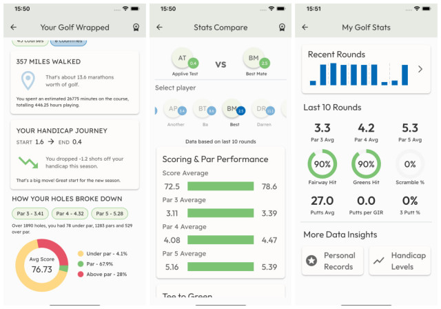 Golfshake App Updates