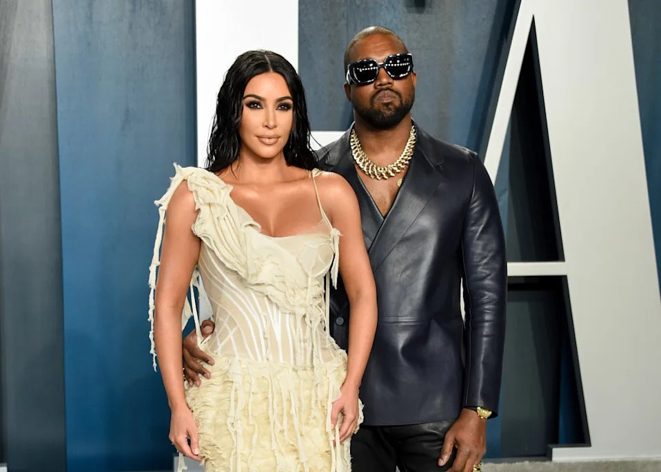 Kim K, Kanye West