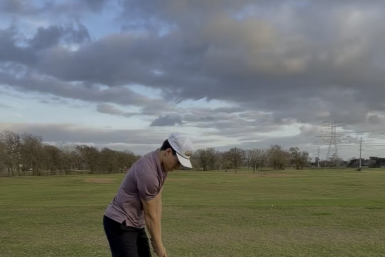 Swing update (Part 2) — worked on grip, setup, and posture