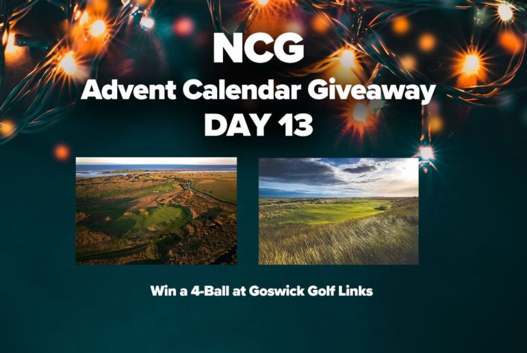 Advent Calendar Golf Giveaway - Day 13 - Win a 4-ball at Goswick Golf Links - National Club Golfer