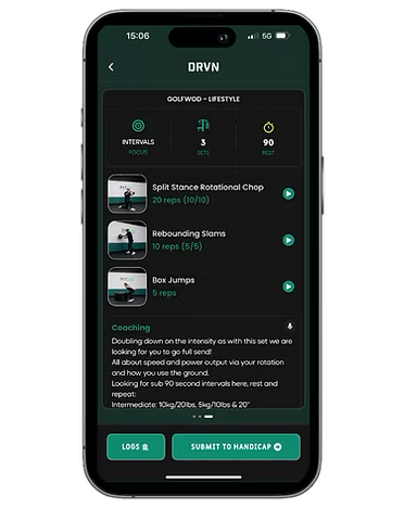 DRVN GOLF LAUNCHES PERFORMANCE APP BUILT TO HELP GOLFERS MOVE BETTER, FEEL STRONGER, AND PLAY LONGER