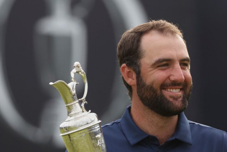 Scottie Scheffler joins Tiger Woods by winning PGA Tour player of the year for 4th straight year :: WRAL.com