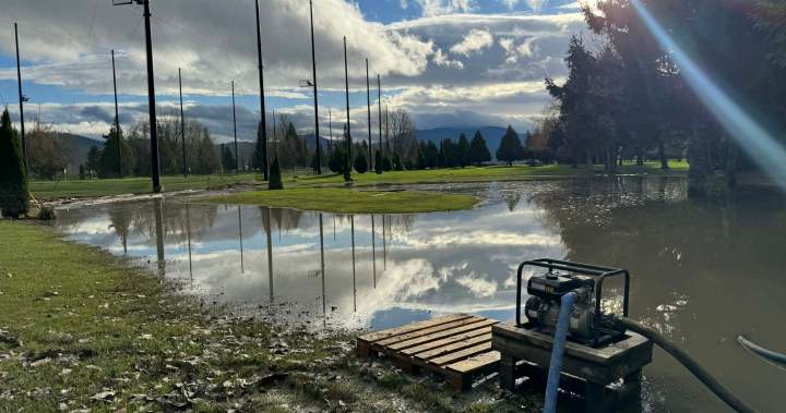 Abbotsford golf course faces long road to recovery after flooding - BC