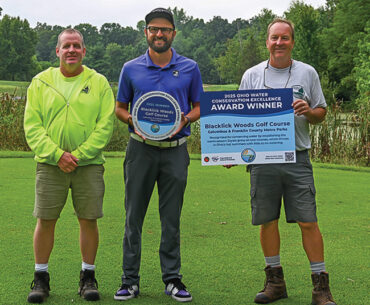 Aerial view of Ghost Creek golf course