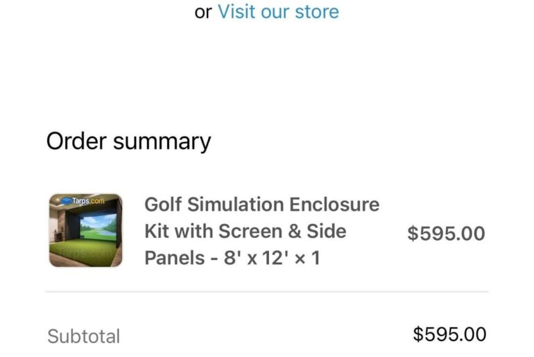 FOR SALE- Tarps.com 8x12 enclosure