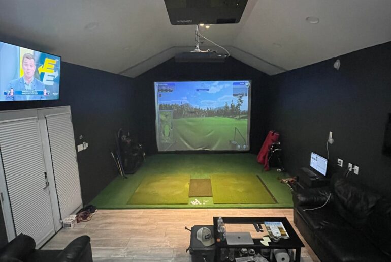 Golf Simulator Layout Ideas