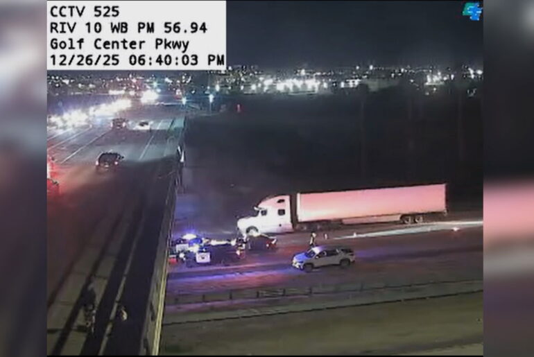 All lanes back open on I-10 at Golf Center Pkwy after police activity