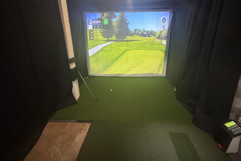 New Sportscreen/r50 setup in single car garage bay