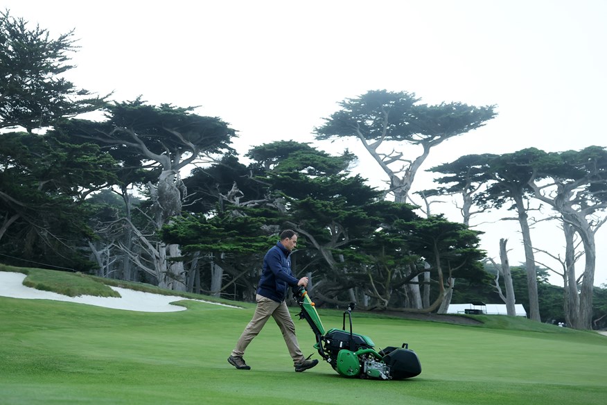 Golf greenkeeper.