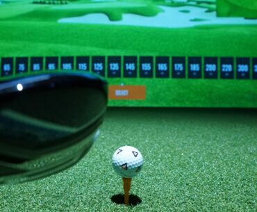 How to use a golf simulator to improve your game this winter