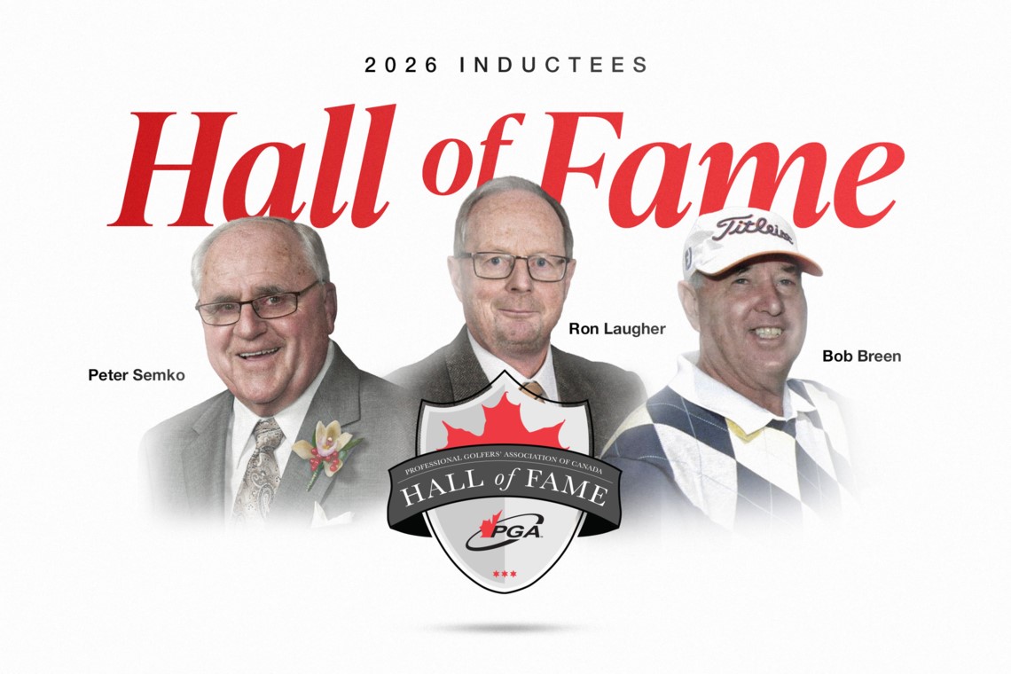 Ron Laugher, Peter Semko and Bob Breen inducted into PGA of Canada Hall of Fame: Media Centre Ron Laugher, Peter Semko and Bob Breen inducted into PGA of Canada Hall of Fame