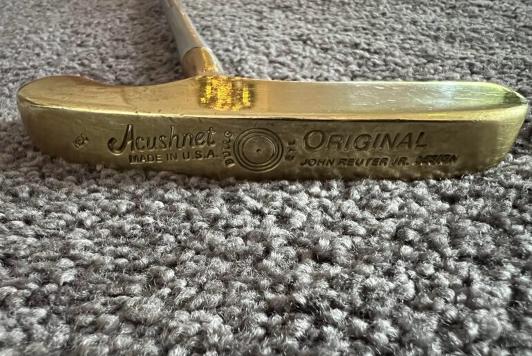 Titleist Acushnet Bulls Eye Original Putter w/ headcover