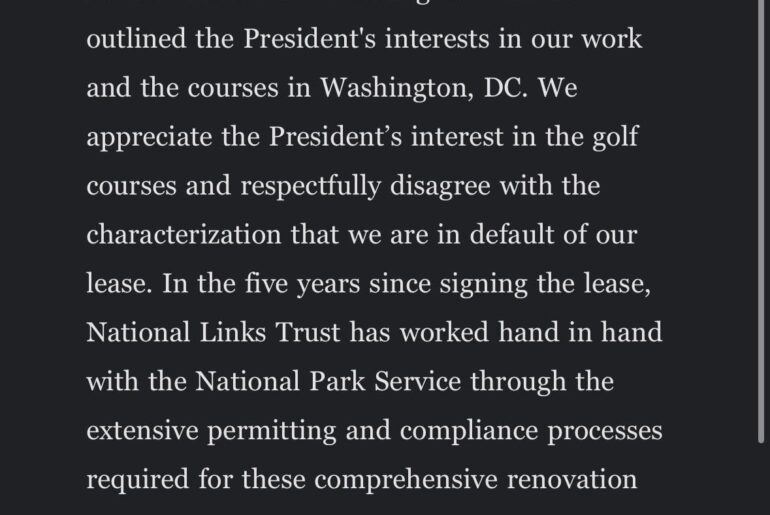 National Links Trust Statement