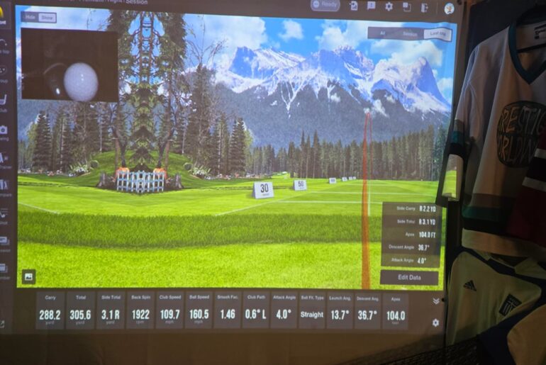 Acceptable range for out to in swing?