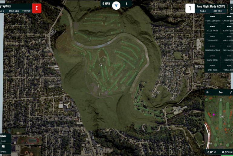 GSPro Question: Course has other courses designed and technically playable (Big Met Cleveland OH) (Little Met)