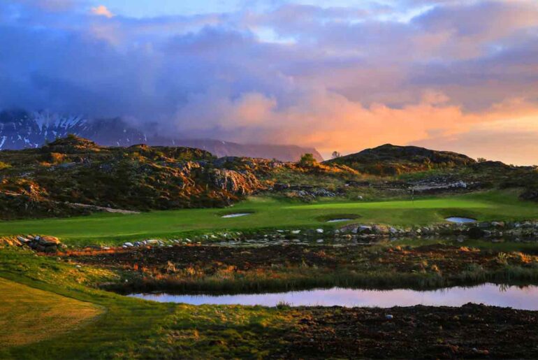 Above the Arctic Circle, Lofoten Links is a rising star on GOLF"s World Top 100