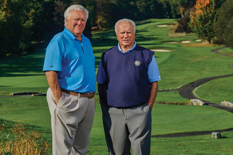 Aerial view of Ghost Creek golf course