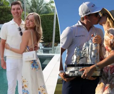 Rising PGA Tour star Ben Griffin marries Dana Myeroff in Palm Beach