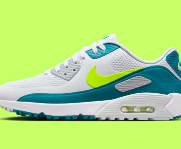 The Nike Air Max 90 Golf "Spruce Lime" Looks Ahead To Hitting The Links