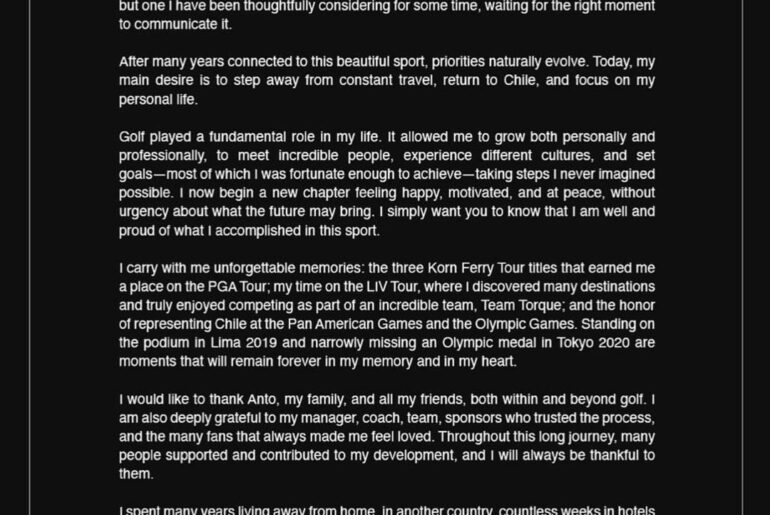 Mito Pereira Retires