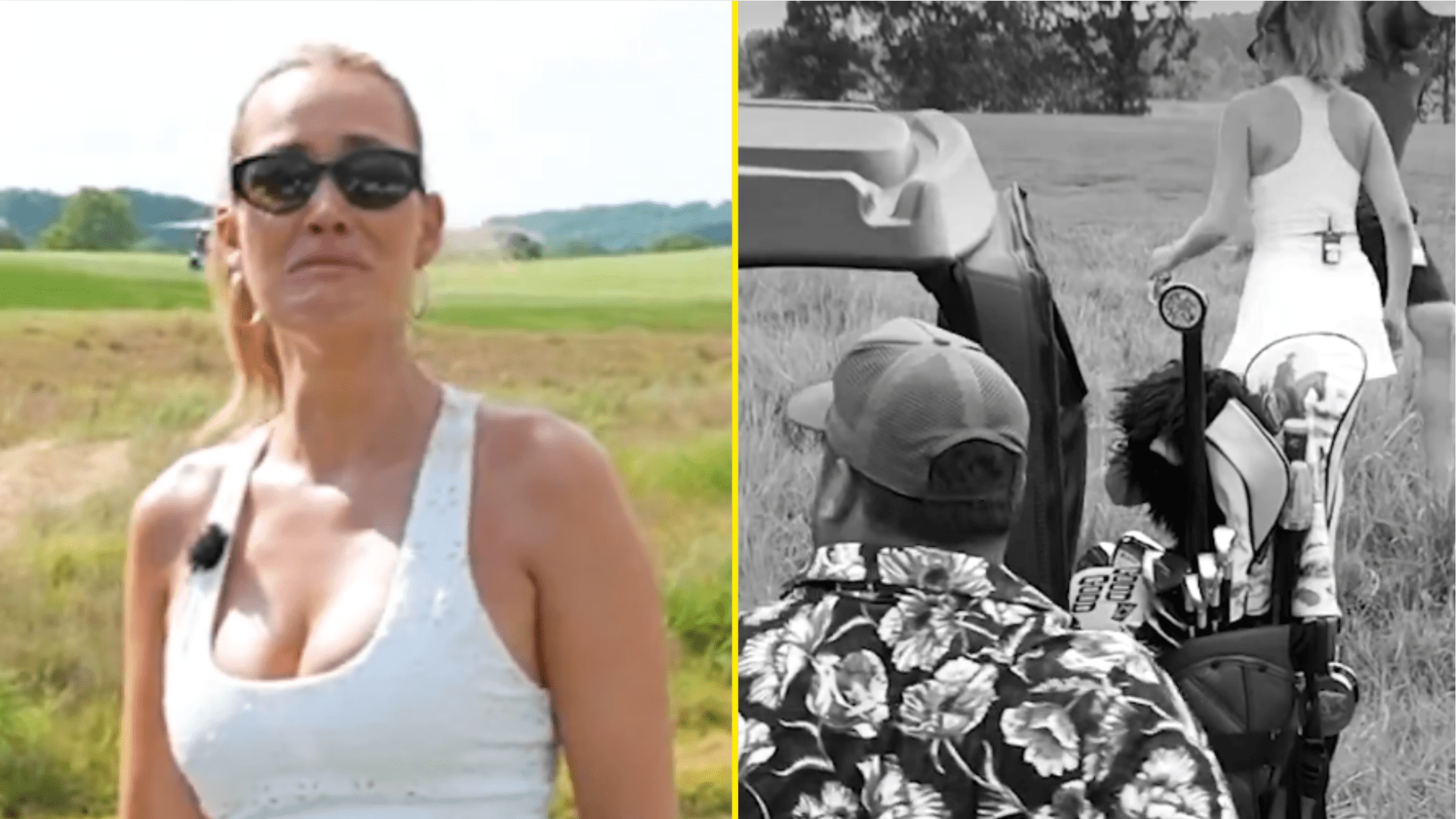 Paige Spiranac reduced to tears and walks off green after being accused of cheating in golf event Paige Spiranac reduced to tears and walks off green after being accused of cheating in golf event