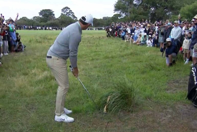 The unlikely culprit behind Rory McIlroy's Australian slide? A banana.