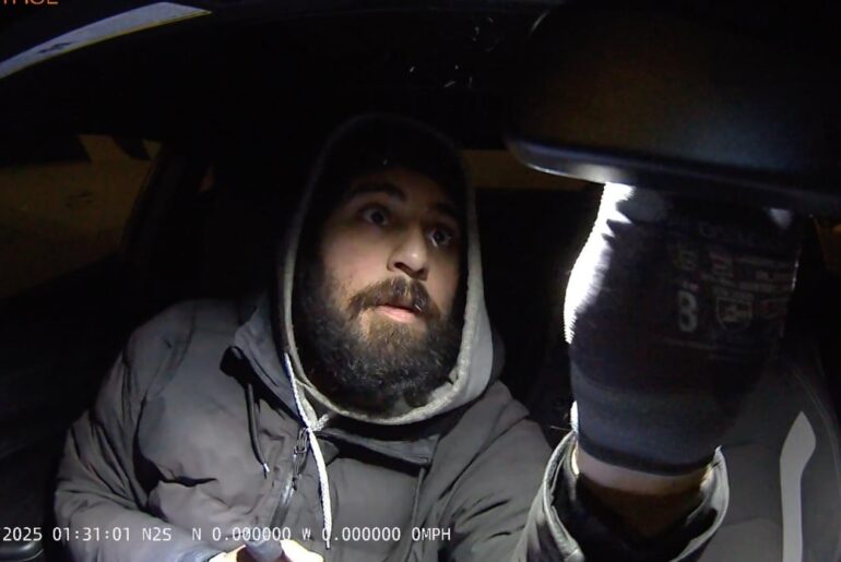 This man broke into my car and stole my golf clubs