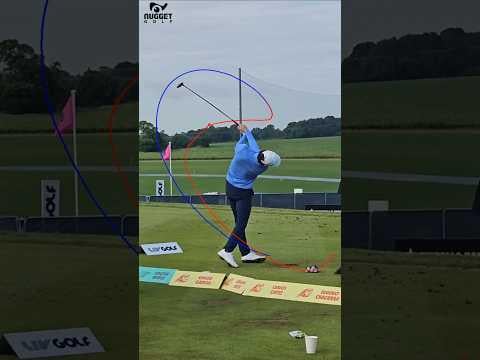 Joaquin Niemann Swing Path with Nugget Golf Tracer