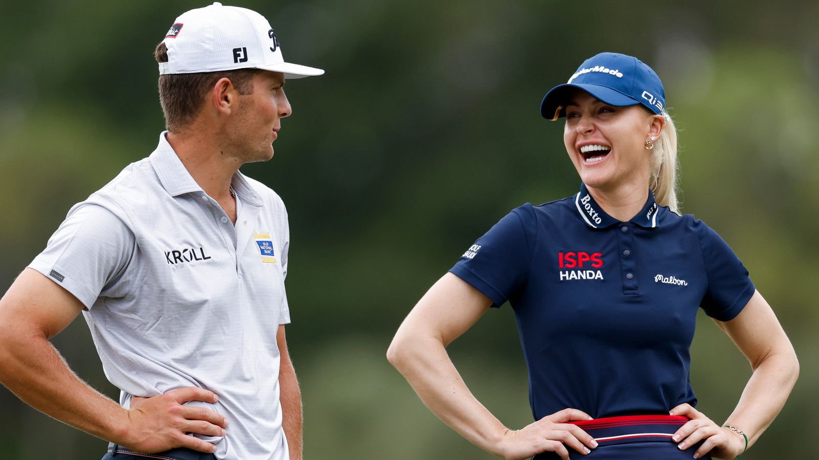 Grant Thornton Invitational: Charley Hull and partner Michael Brennan sit one shot off lead ahead of final round | Golf News Hull, Brennan