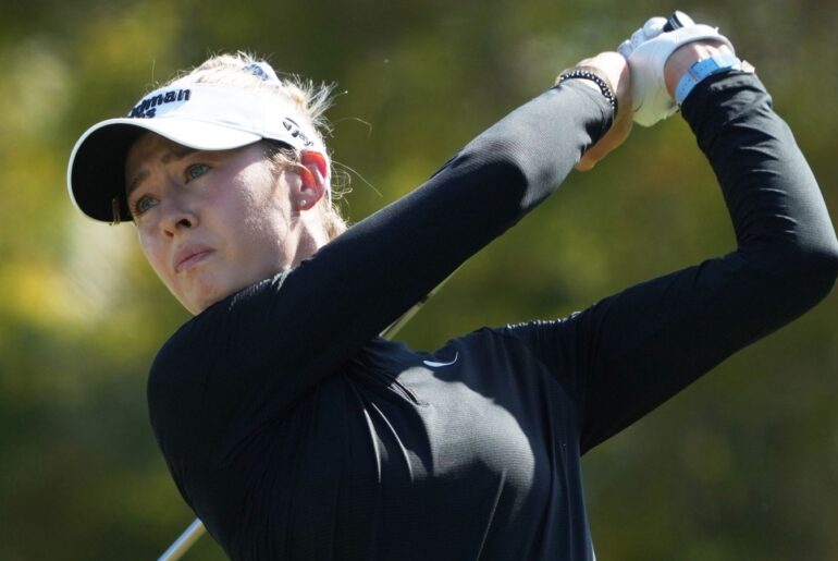 Nelly Korda, LPGA Tour golf, CME Group Tour Championship (Associated Press)