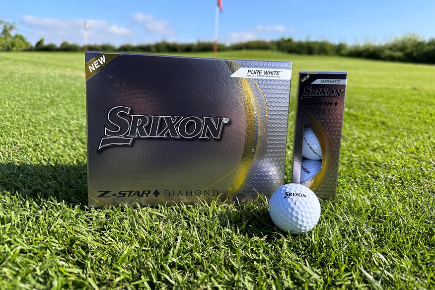 Srixon Z-Star Diamond golf balls.
