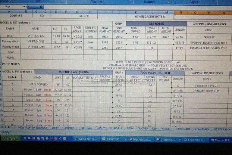 Tiger Woods Specs- Dont see this every day – GolfWRX