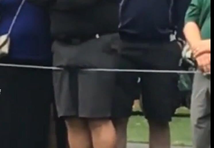 Trying to get close to the action