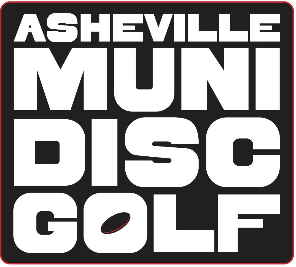 City of Asheville announces Asheville Muni Disc Golf Course set to open on August 1 logo for disc golf course