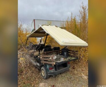 Gilcrease Orchard seeks help finding vandals from stolen golf cart rampage
