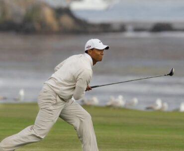 Tiger Woods hit shots that left players in awe