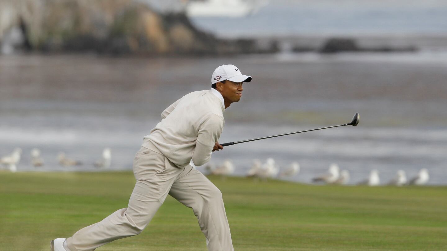Tiger Woods hit shots that left players in awe