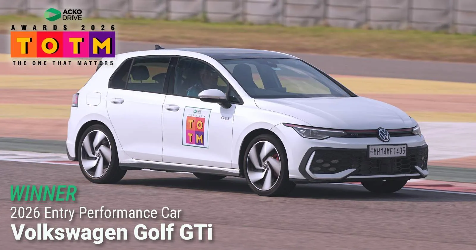 The 2026 Entry Performance Car TOTM Goes to the Volkswagen Golf GTi ReadTimeIcon