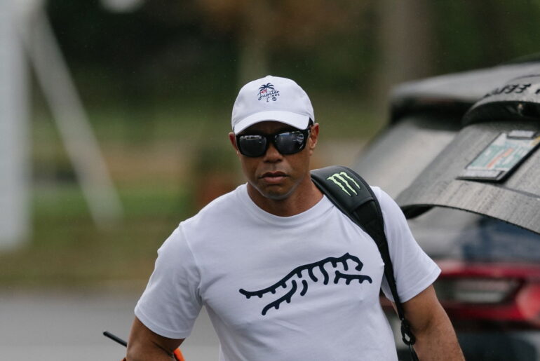 Tiger Woods (Picture credit: TGL presented by SoFi)